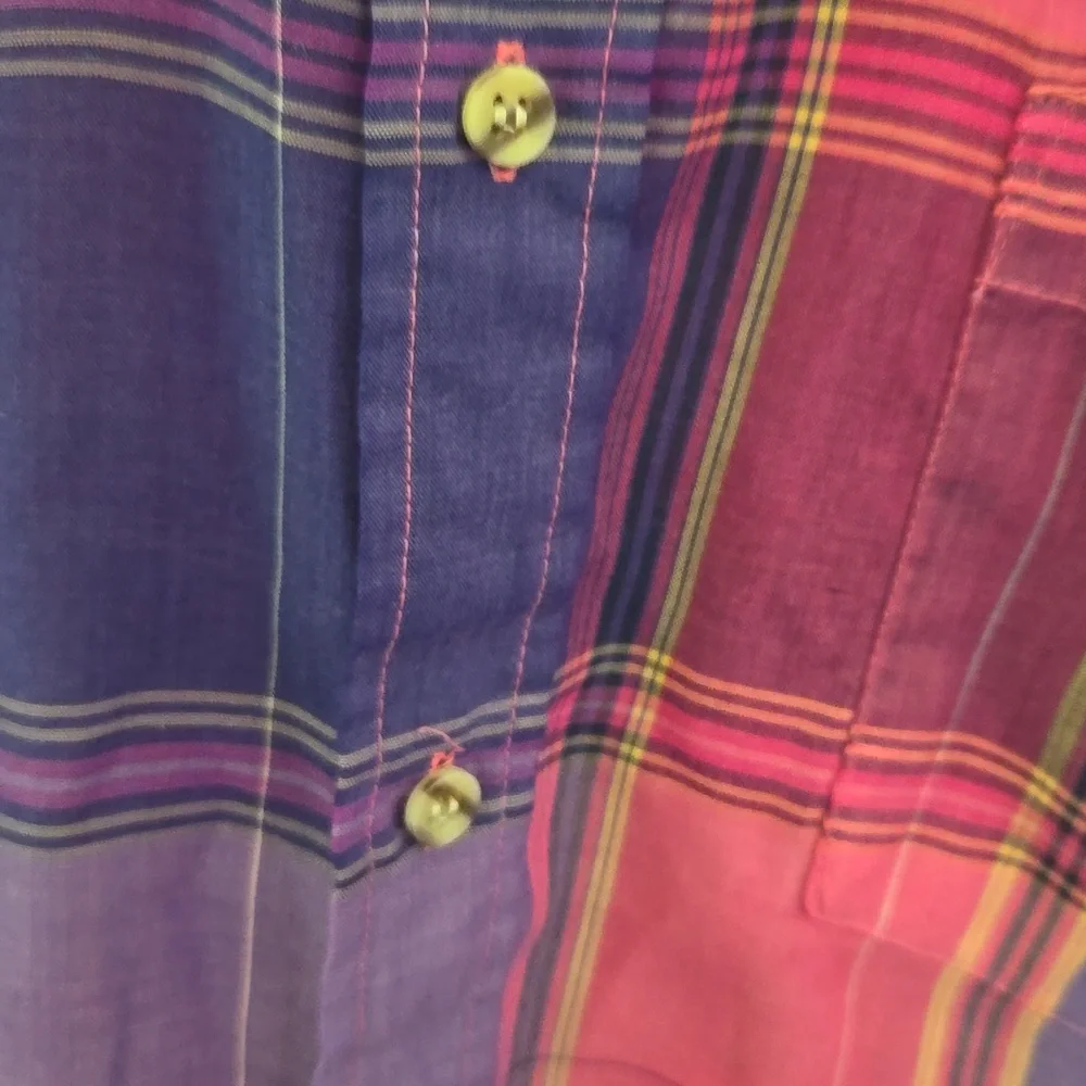 Clear Creek plaid short sleeve shirt - Picture 7 of 11